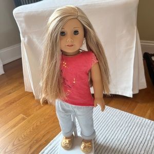 Retired 2014 American Girl doll of the year- Isabelle
